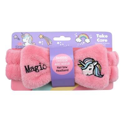 Unicorn Soft Headband with Bow - Non-Slip, Lightweight & Comfortable Perfect for Cosplay, Theme Parties, & Fancy Dress for Kids, Girls & Woman