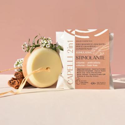 Senso Naturale SOLID PHYTO SHAMPOO AND CONDITIONER - STIMULATING  - 100% Natural Ingredients