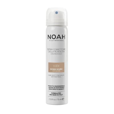 NOAH Natural Dark Blond Colour Hair Root Concealer Spray with Vitamin B5 For Bright and Homogenous Effect, 75ml