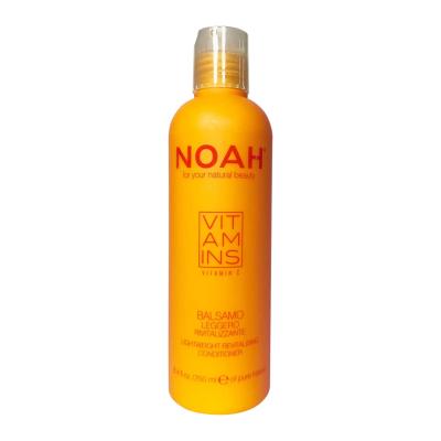 NOAH Lightweight Revitalising Conditioner 250ml – Silicone-Free, Paraben-Free Formula with Vitamin C & Nourishing Active Oils for Smooth, Frizz-Free Hair | Suitable for All Hair Types