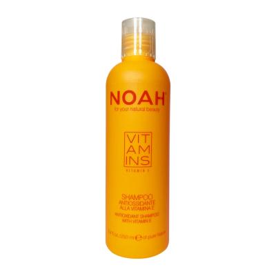 NOAH Antioxidant Shampoo 250ml – Sulfate-Free, Silicone-Free Hair Cleanser with Vitamin E & Hydrolyzed Wheat Protein | Gentle, Plant-Based Formula for All Hair Types, Color-Treated & Sensitive Scalps