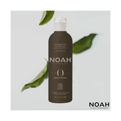 NOAH COSMOS ORGANIC Shampoo For Fine Hair with Volumizing Effect with Grapefruit & Fermented Green Tea, 250ml