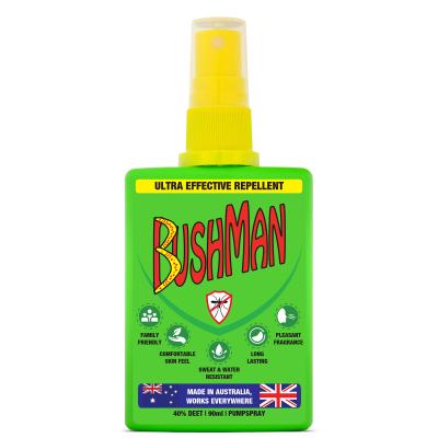 BUSHMAN Ultra Effective Insect, Mosquito, Midges Repellent Spray, 40% Deet, 90 ml