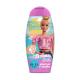 Barbie SunSational 2-in-1 Shower Gel & Shampoo – Hydrating & Gentle Body Wash & Hair Cleanser with Chamomile & Glycerine, Refreshing Scent, Suitable for Kids & Adults (3+), Paraben Free, 250ml