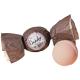 Senso Naturale Fizzing Bubble Bath Bomb with Gianduia Chocolate Fragrance, Dermatologically Tested, Vegan & Natural Bath Bomb for Kids & Adults, 110g