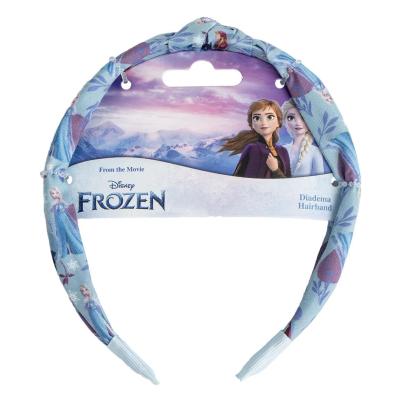 Disney Frozen Padded & Knotted Headband - Non-Slip, Lightweight, Comfortable & Stylish for Kids, Girls & Women - Perfect for Cosplay, Theme Parties, & Everyday Wear