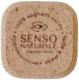 Solid cosmetics container in Sardinian Cork LARGE SQUARE